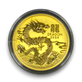 Australian Lunar Series III 2024 Dragon 1/10oz Gold Bullion Coin