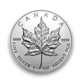 Canadian Maple Leaf 1oz Silver Coin
