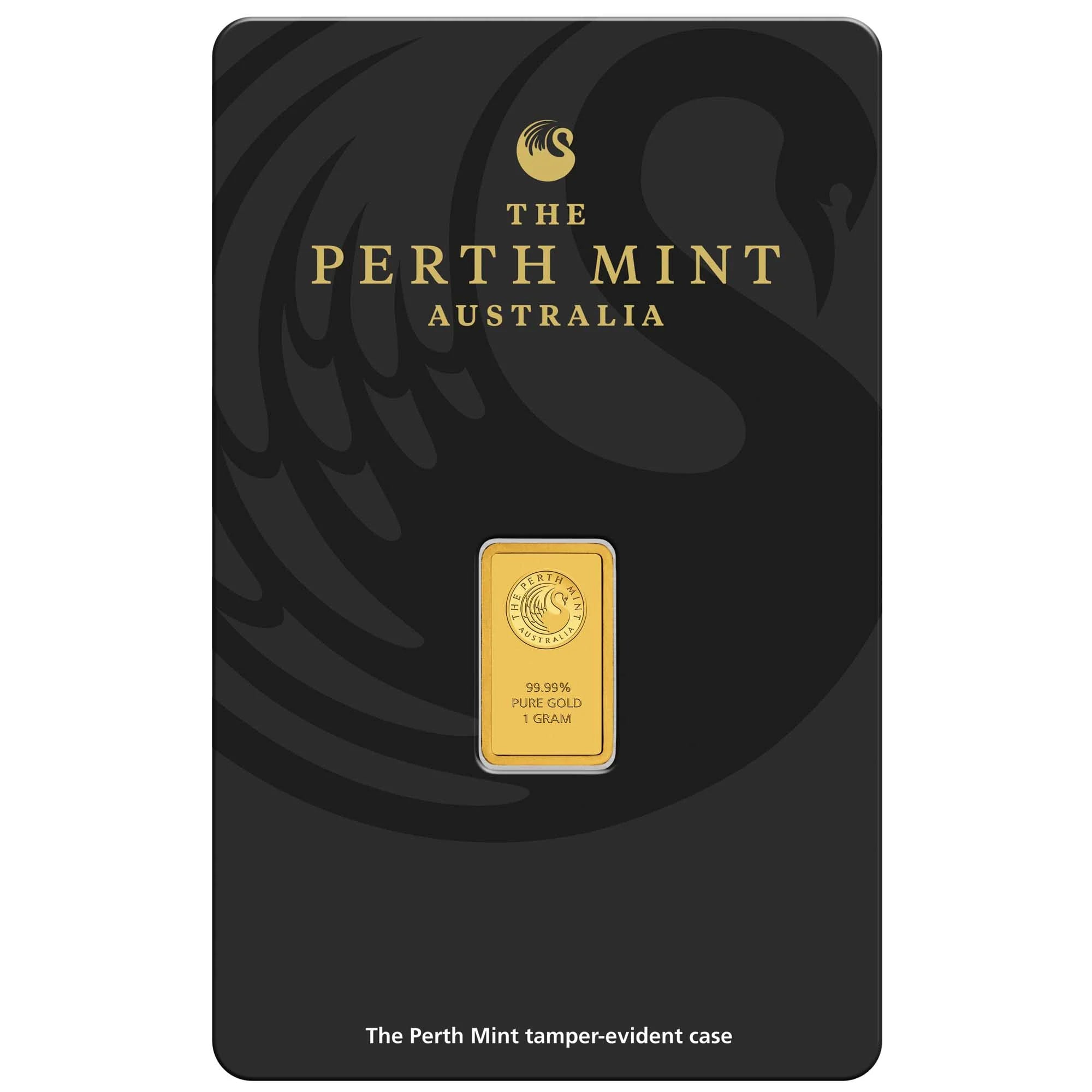 Kangaroo 1g Gold Minted Bar Perth Mint