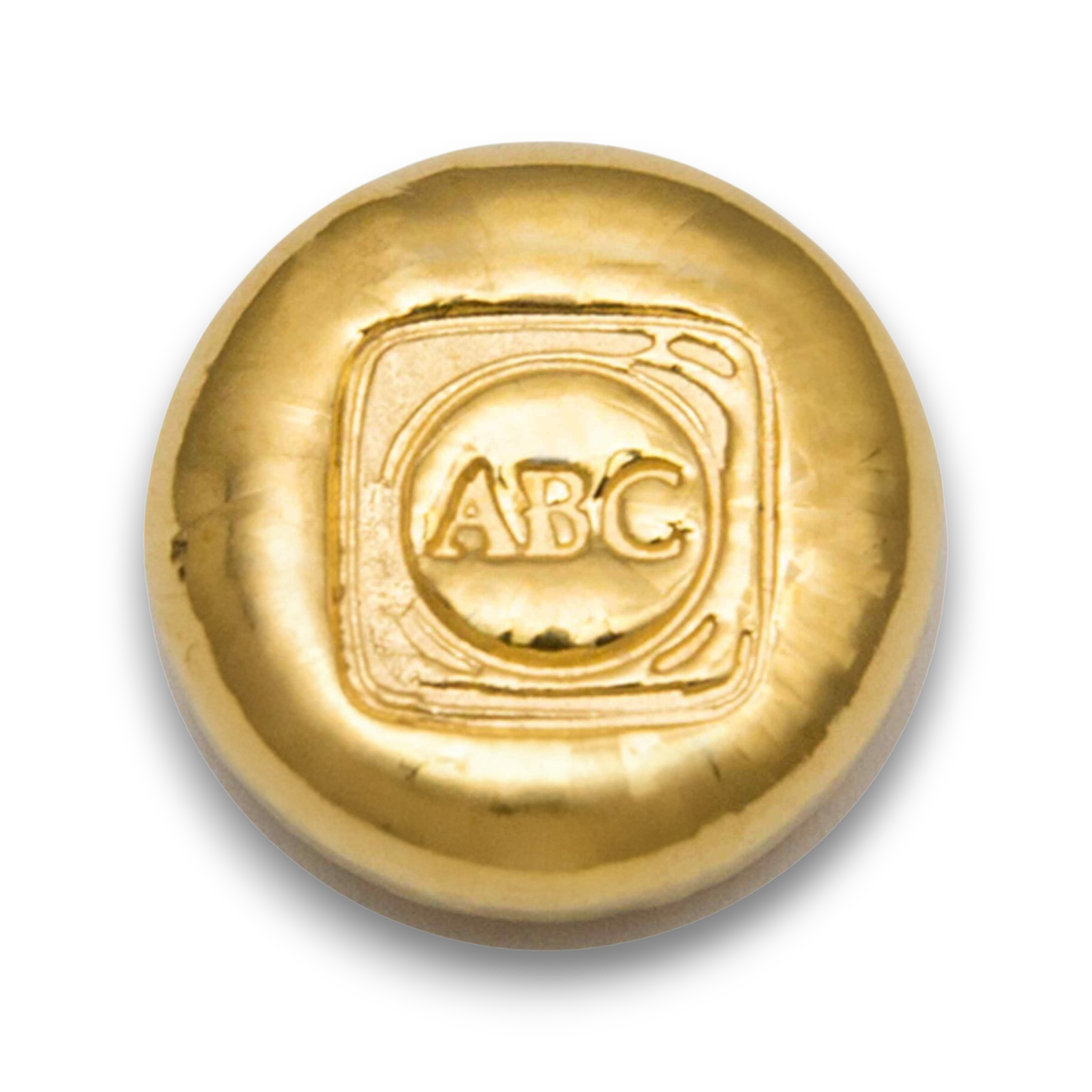 ABC Bullion 1/2oz Cast Gold Bar 9999