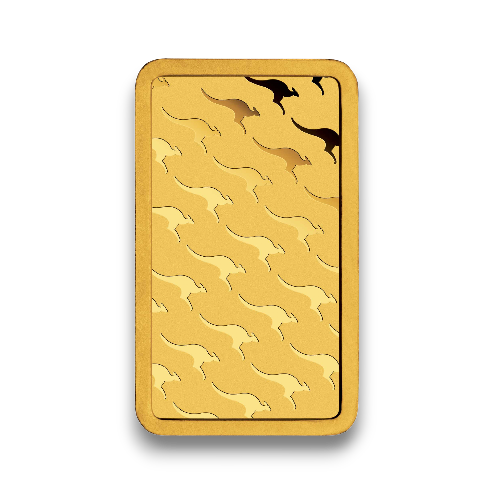 Kangaroo 1g Gold Minted Bar Perth Mint